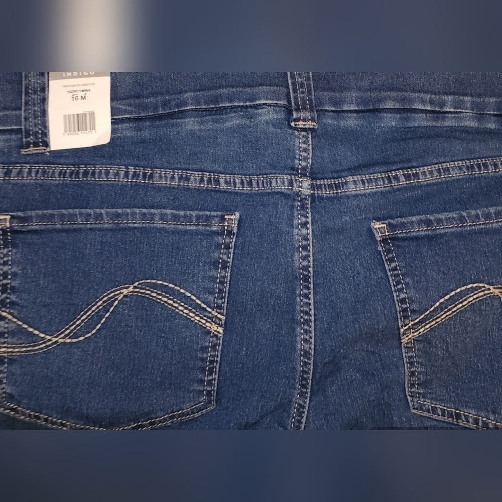 LEE RIDER INDIGO JEANS - Picture 3 of 6